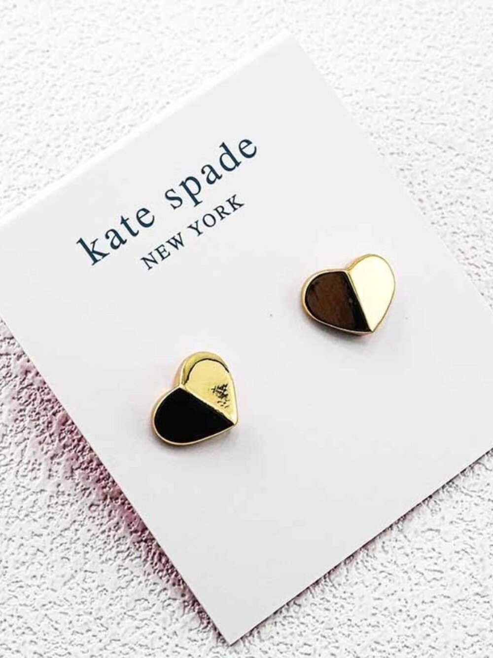 Kate Spade Heart Stud Earrings